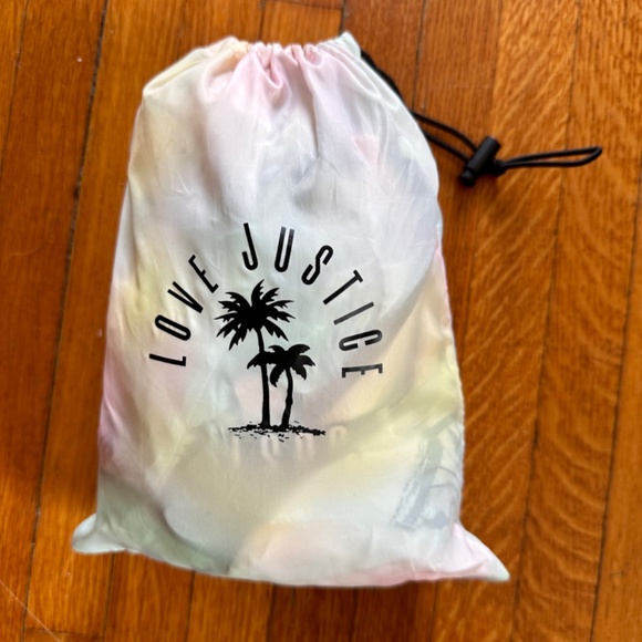 Justice wind breaker tropical pastel pattern - Picture 2 of 4